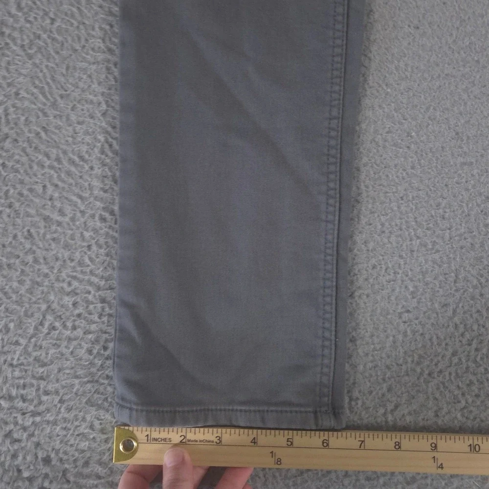Banana Republic Jeans Mens 32x32 Gray Traveler Slim Fit Cotton Stretch Denim